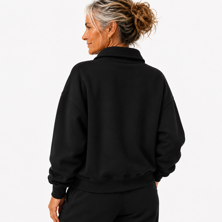 GRPD Half-Zip Sweatshirt - Sand