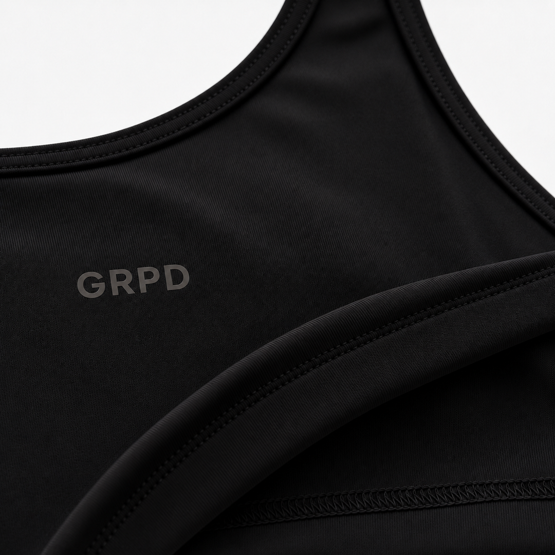 GRPD Sleek Tank - Black