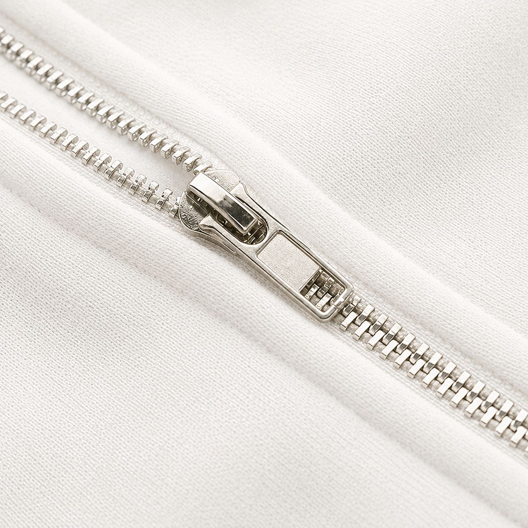 GRPD Half-Zip Sweatshirt - White
