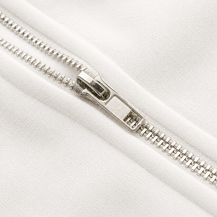 GRPD Half-Zip Sweatshirt - White
