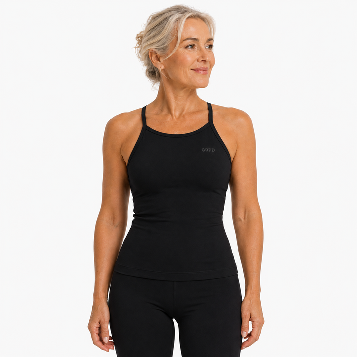 GRPD Sleek Tank - Black