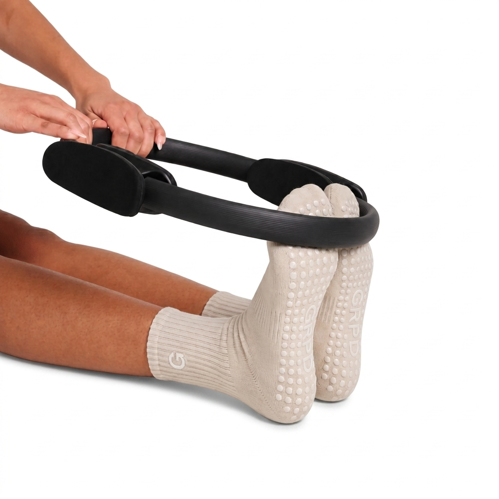 GRPD Crew Grip Socks - Sand