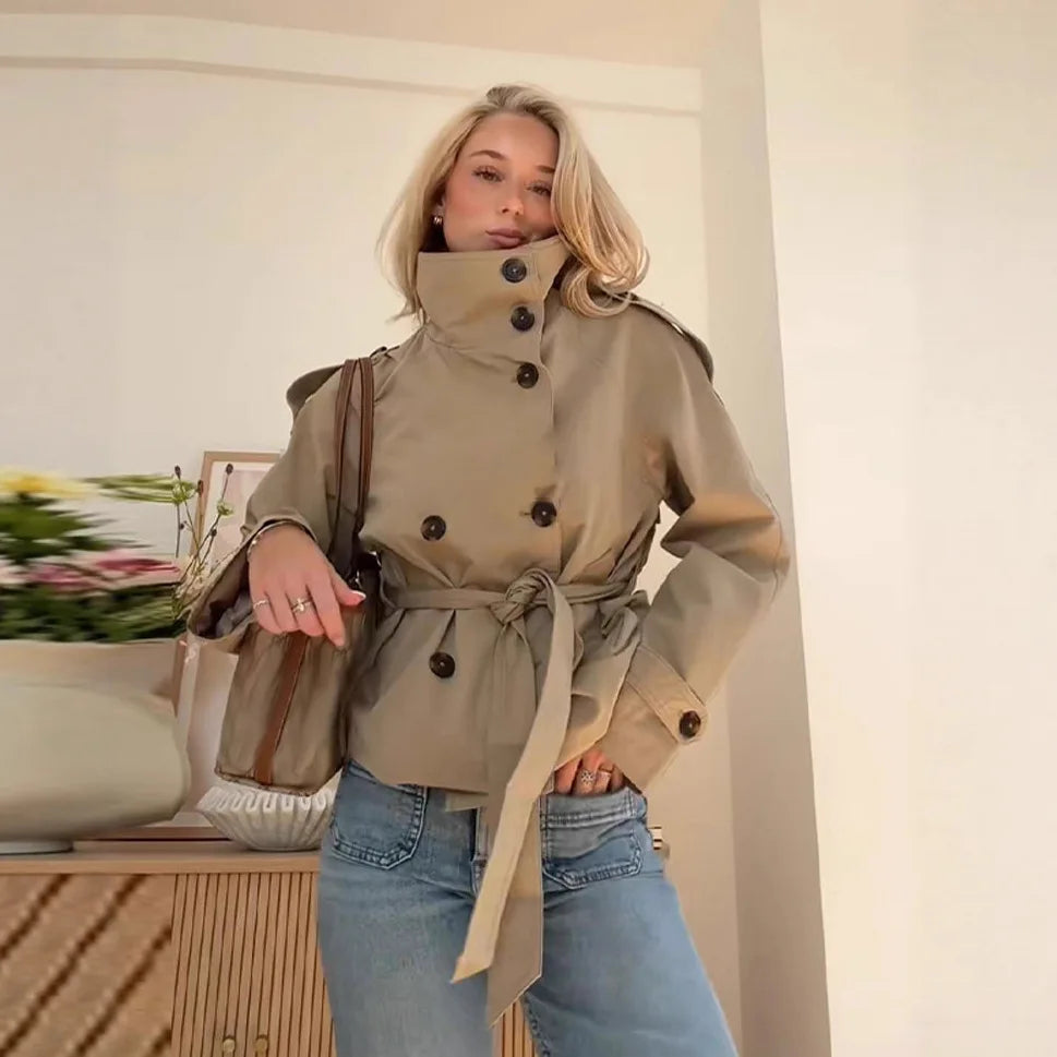 Belted Trench Coat