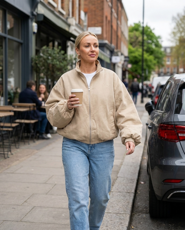 GRPD Minimal Zip Jacket