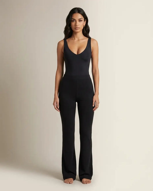 Sleeveless V-Neck Bodysuit